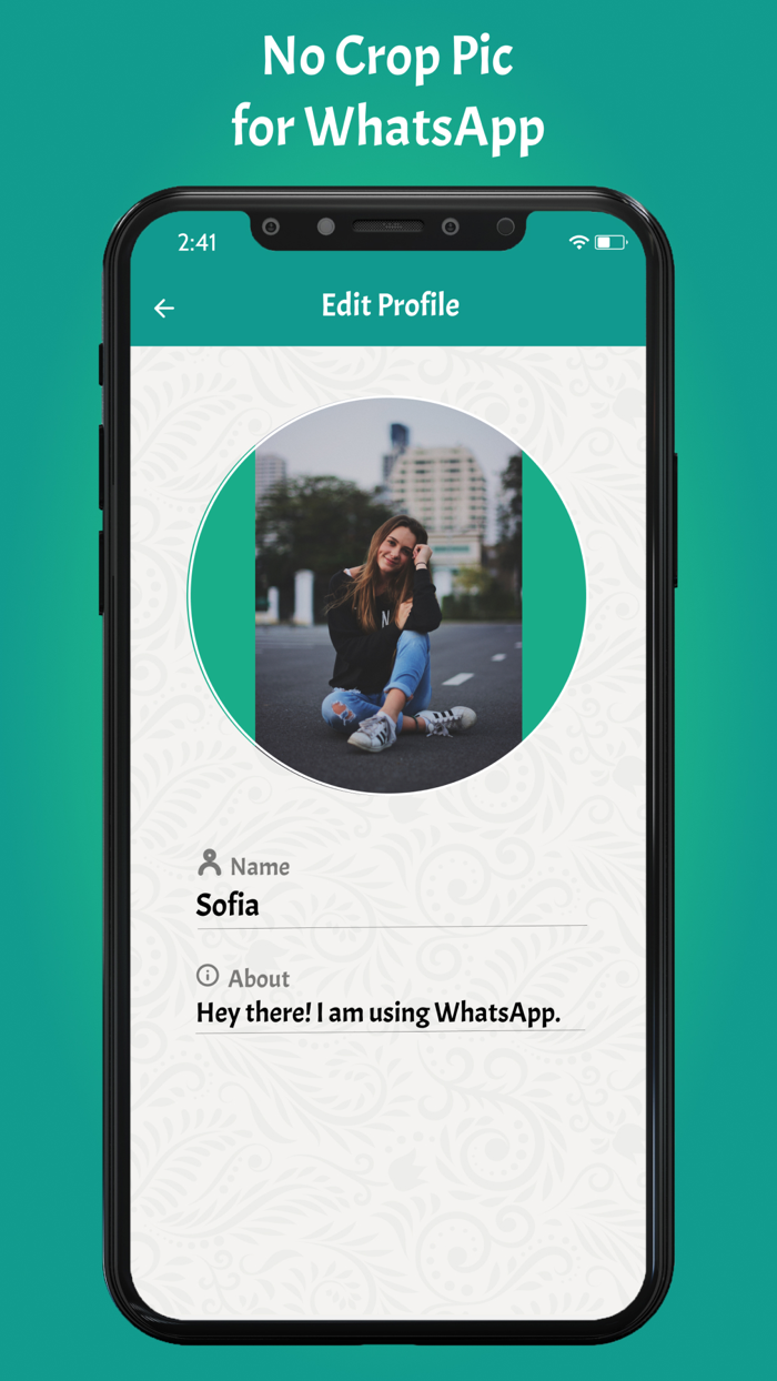 No crop for WhatsApp