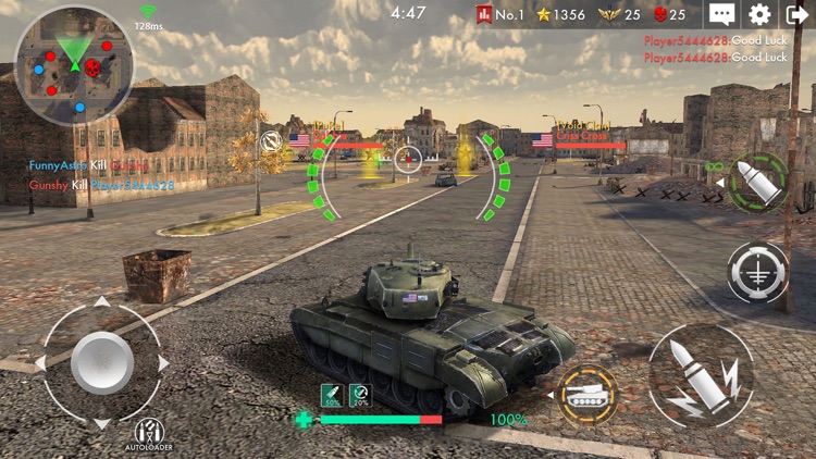 Tank Warfare: PvP Battle Game screenshot-5