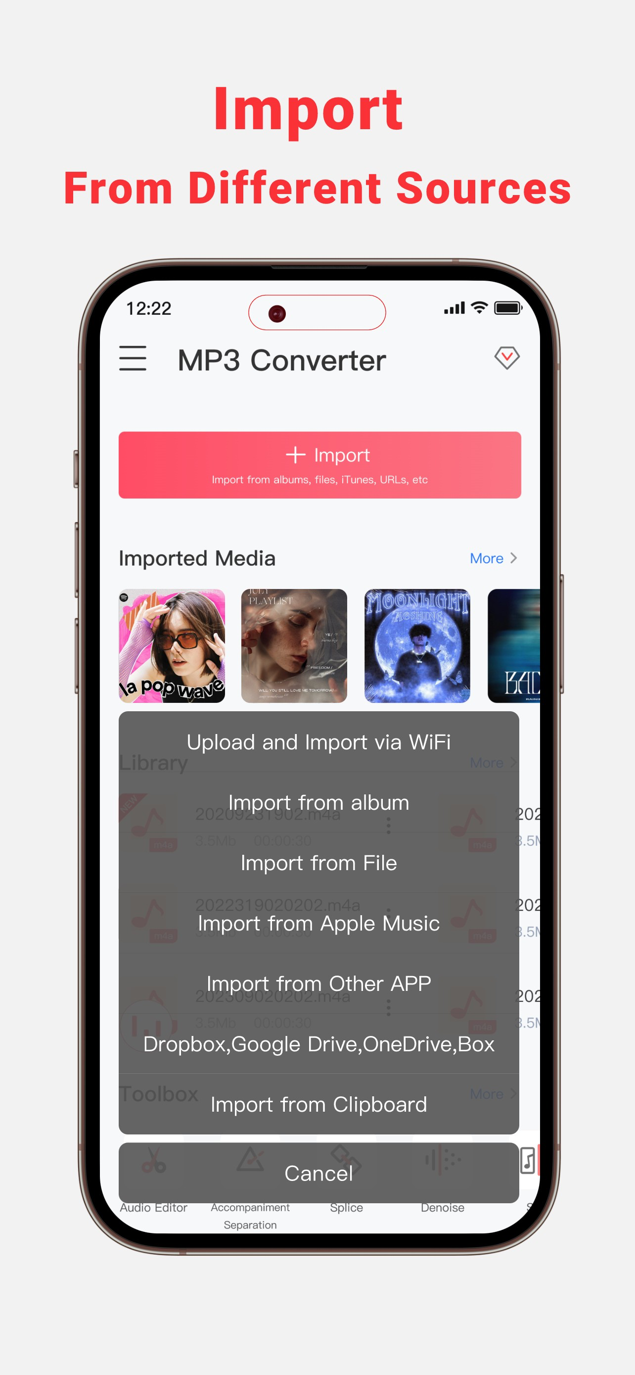 MP3 Converter : music editor