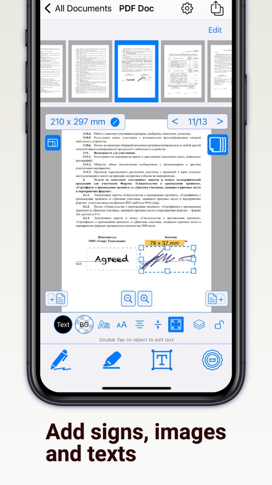#3. PDF Edit - create, stamp, sign (iOS) De: Yaroslav Ermolaev