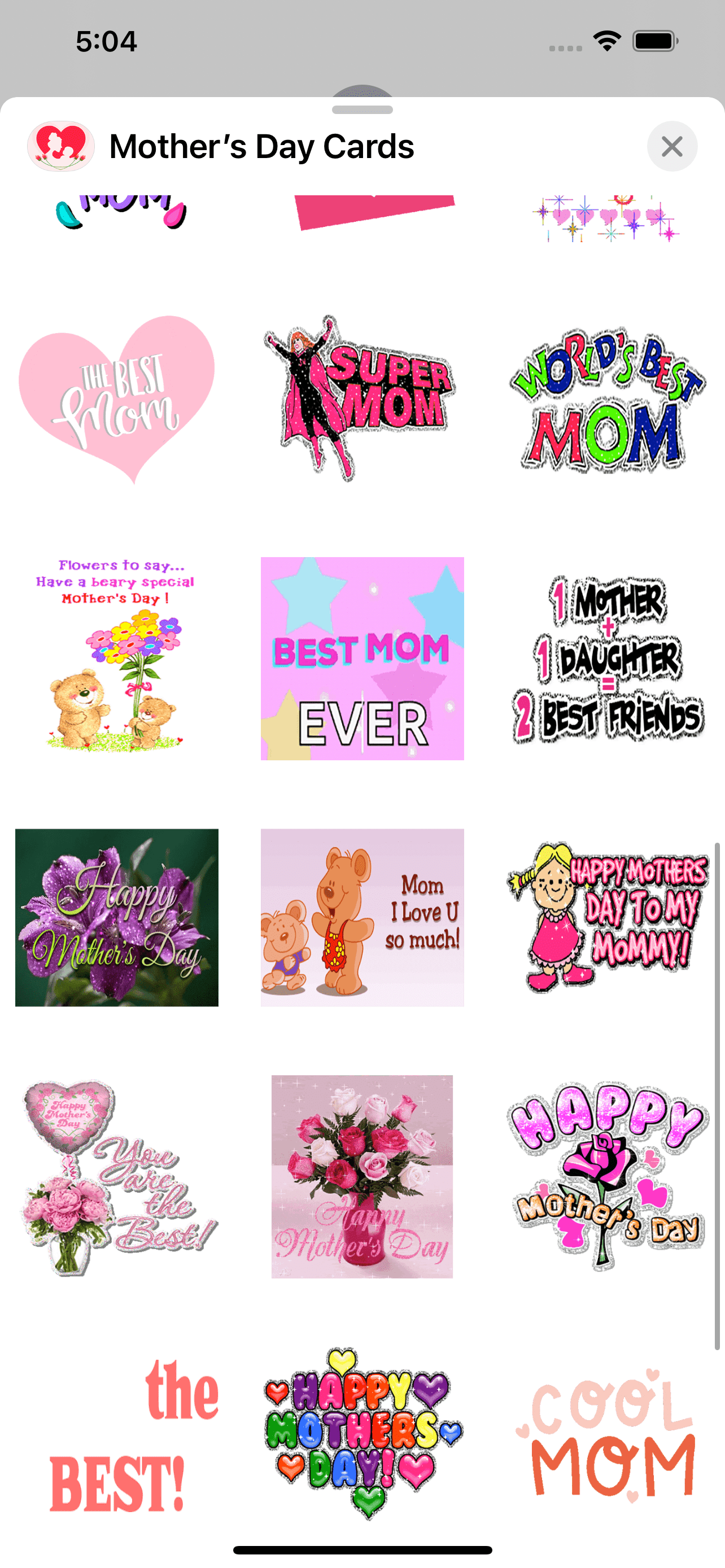 Mother’s Day Cards