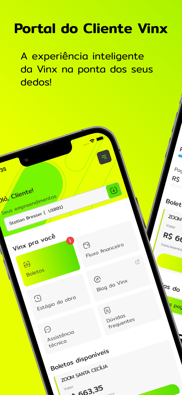 Portal do Cliente Vinx