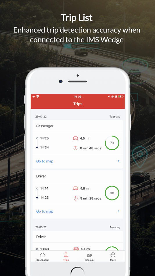 #2. IMS One App (with Wedge) (iOS) Podle: Trak Global Solutions Holdings (Canada) Inc.
