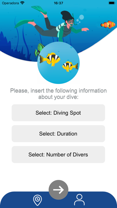 Dive Reporter Screenshot
