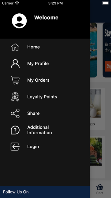 foodstore2go Screenshot