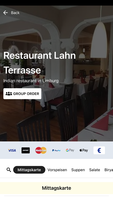 Restaurant Lahn Terrasse Screenshot