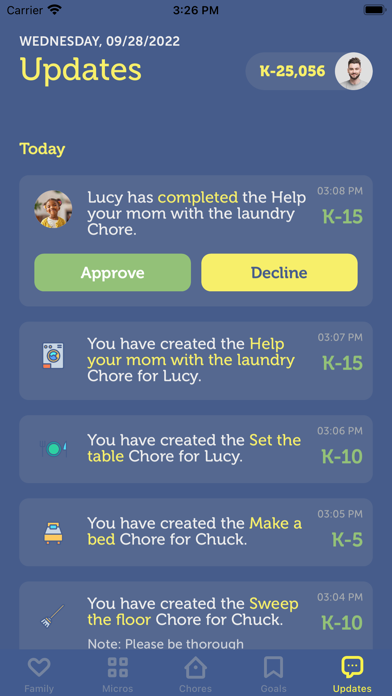 Kidcoin Screenshot