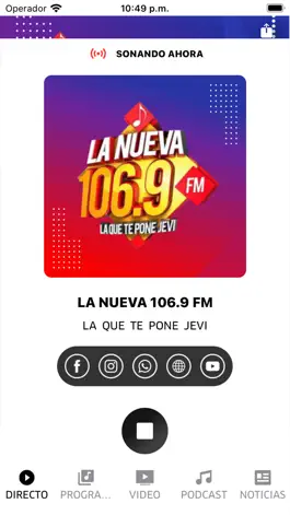 Game screenshot La Nueva 106.9 FM hack