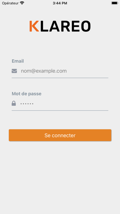 Screenshot #1 pour Klareo Delivery