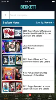 beckett mobile iphone screenshot 2