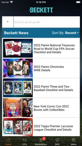 Game screenshot Beckett Mobile apk