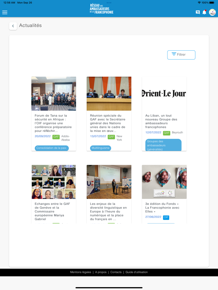 Ambassadeur de la Francophonie