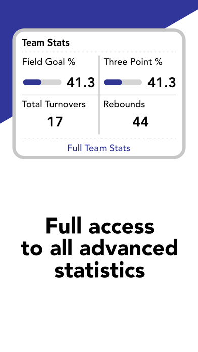 Stats Tracker for Basketball Screenshot