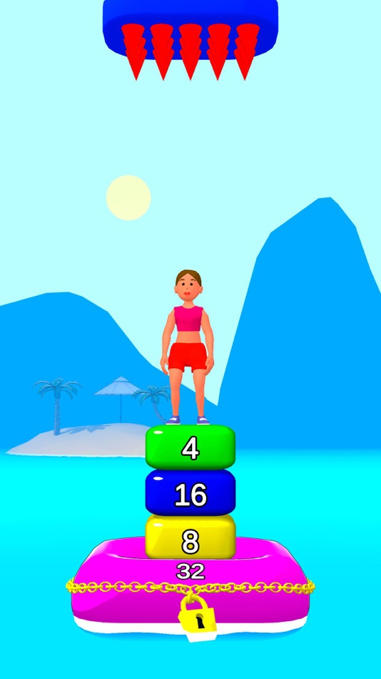 #2. 2048: Merge Tower (iOS) 由: Engin Bora Calikusu