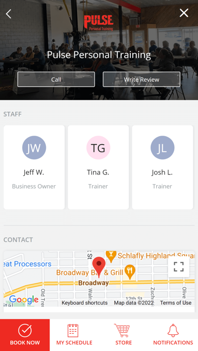 Pulse Personal Training Screenshot