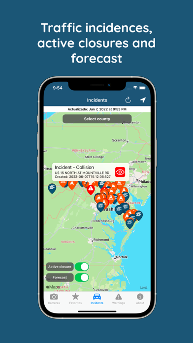 MDCams - Maryland traffic Screenshot