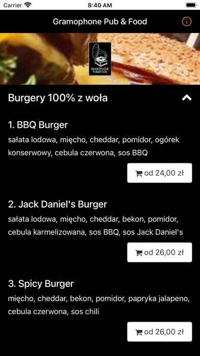 Gramophone Pub & Food Screenshot