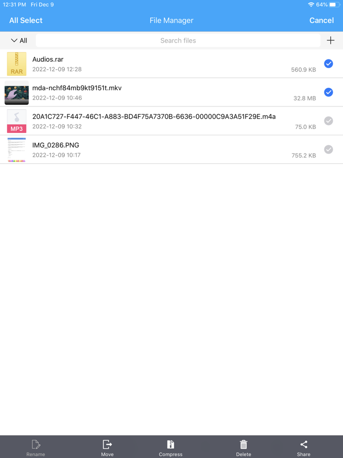 Unzip - zip rar 7z extract