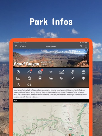 National Parks Pocket Mapsのおすすめ画像4