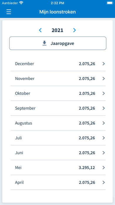 Screenshot #3 pour Nmbrs Medewerker app