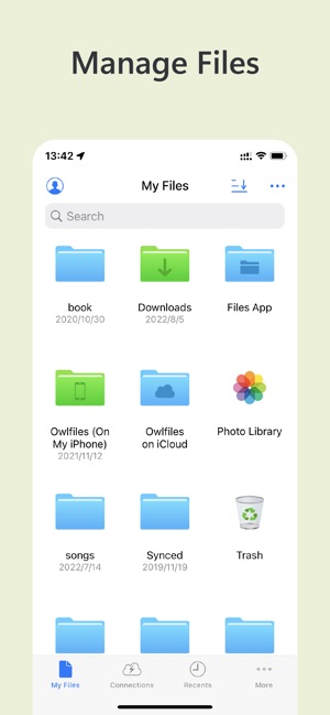 Owlfiles - File Manager im App Store