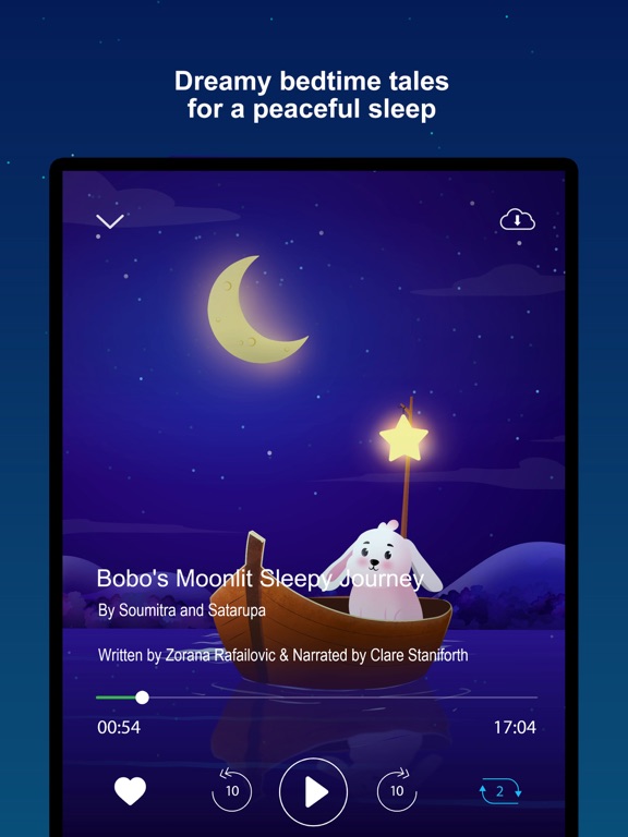 Kids Bedtime Stories – Lunabi iPad screenshot 4 - Health & Fitness app