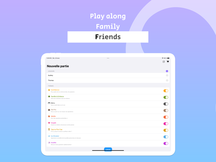 Between us - deepen relations
