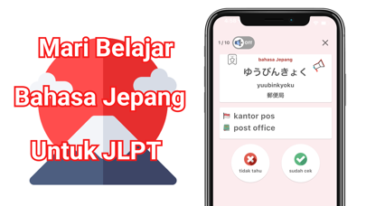 bahasa jepang BINTANGO JLPT Screenshot
