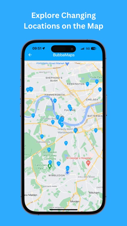 BubbaMaps - Baby Changing Map