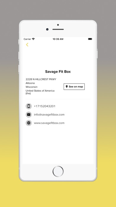 Savage Fit Box Screenshot