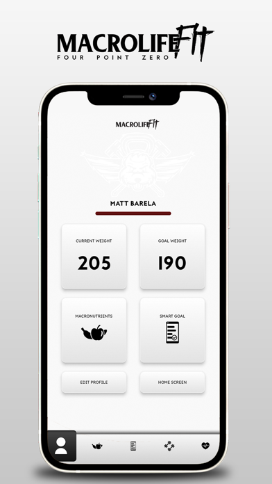 MacroLife Fit App Screenshot