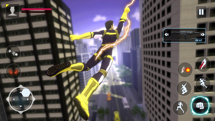 Spider Super Rope Hero Fighter screenshot-4