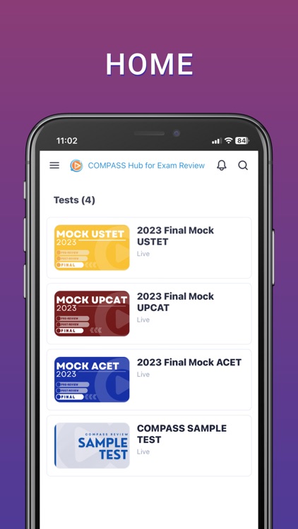 COMPASS HUB for Exam Review