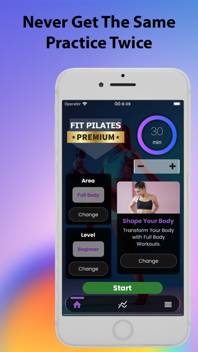 Pilates Vibe - Home Workout Screenshot