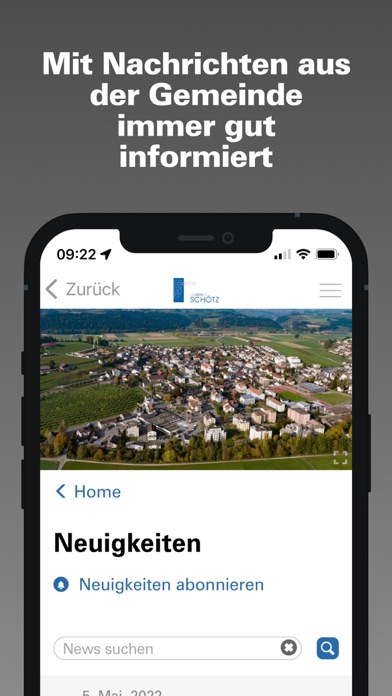 Gemeinde Schötz Screenshot