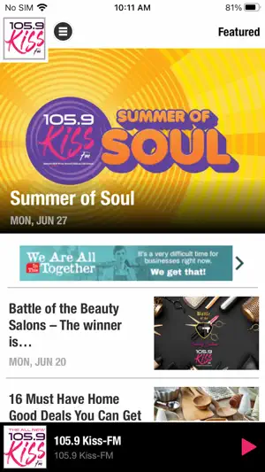 105.9 KISS-FM - Detroit screenshot 2