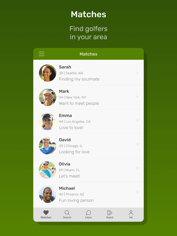 Screenshot #4 pour Meet Local Golfers