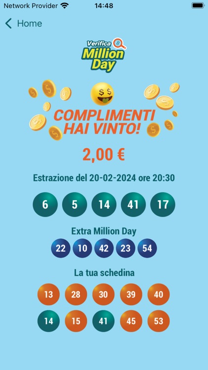 Verifica Million Day