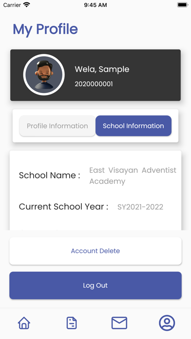 EVAA Mobile App Screenshot