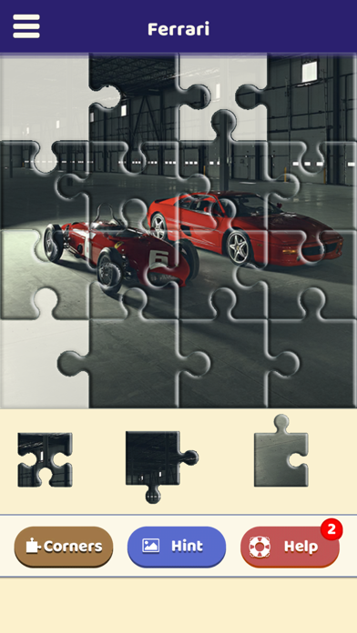 Ferrari Love Puzzle Screenshot