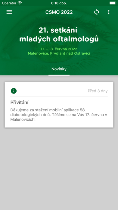 CSMO 2022 Screenshot