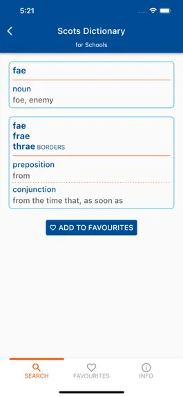 Game screenshot Scots Dictionary for Schools apk