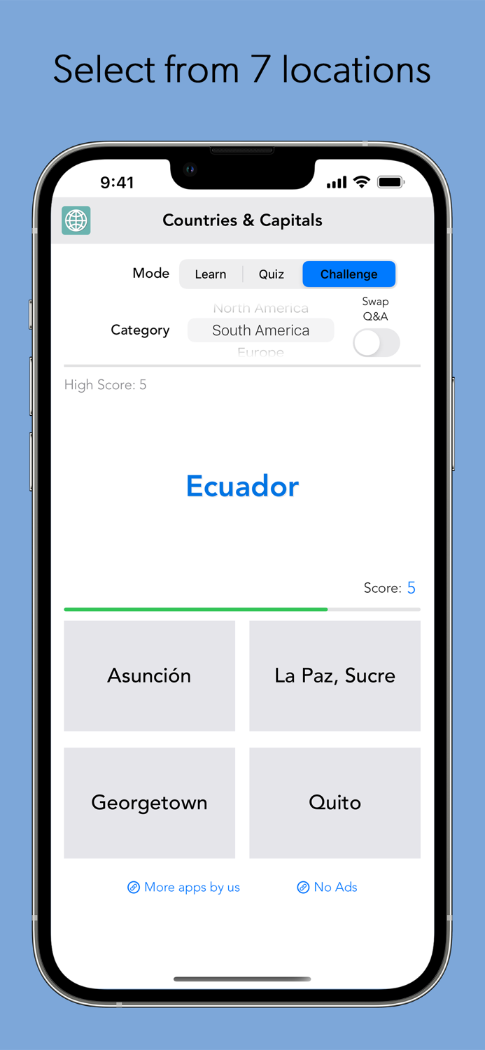 Capitals of Countries - World