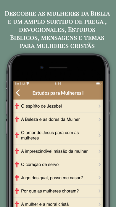 Estudos Bíblicos para Mulheres Screenshot