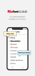 RixFontCloud screenshot #1 for iPhone