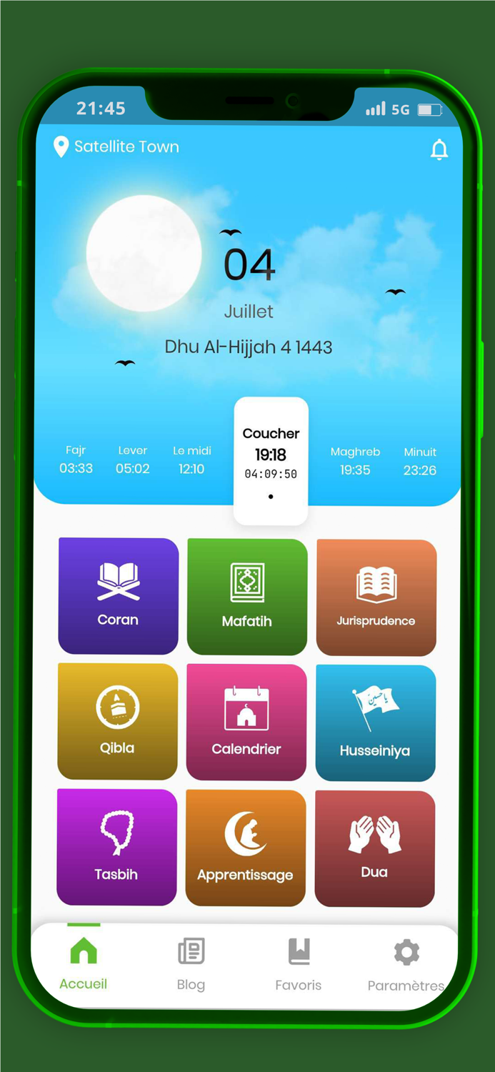 313 AIF  Coran Dua Calendrier