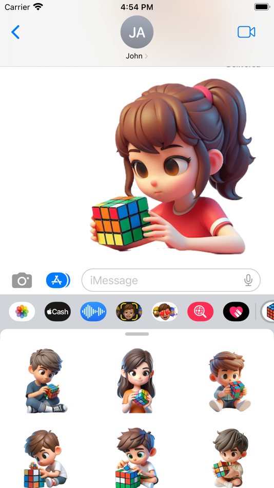#5. Cubing Stickers (iOS) De: Paul Scott