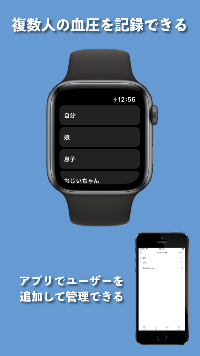 血圧記録カレンダー for Watch screenshot1