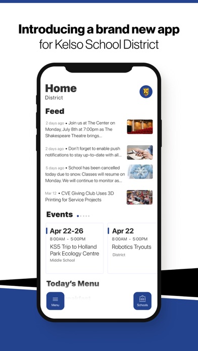 Kelso C-7 School District Screenshot