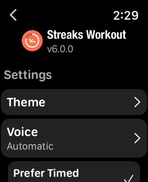 ‎Streaks Workout Screenshot